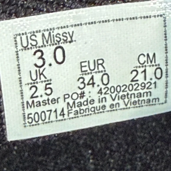 Vans Asher Butterfly Checkerboard Girls Slip On Shoes Sneakers - Picture 9 of 9